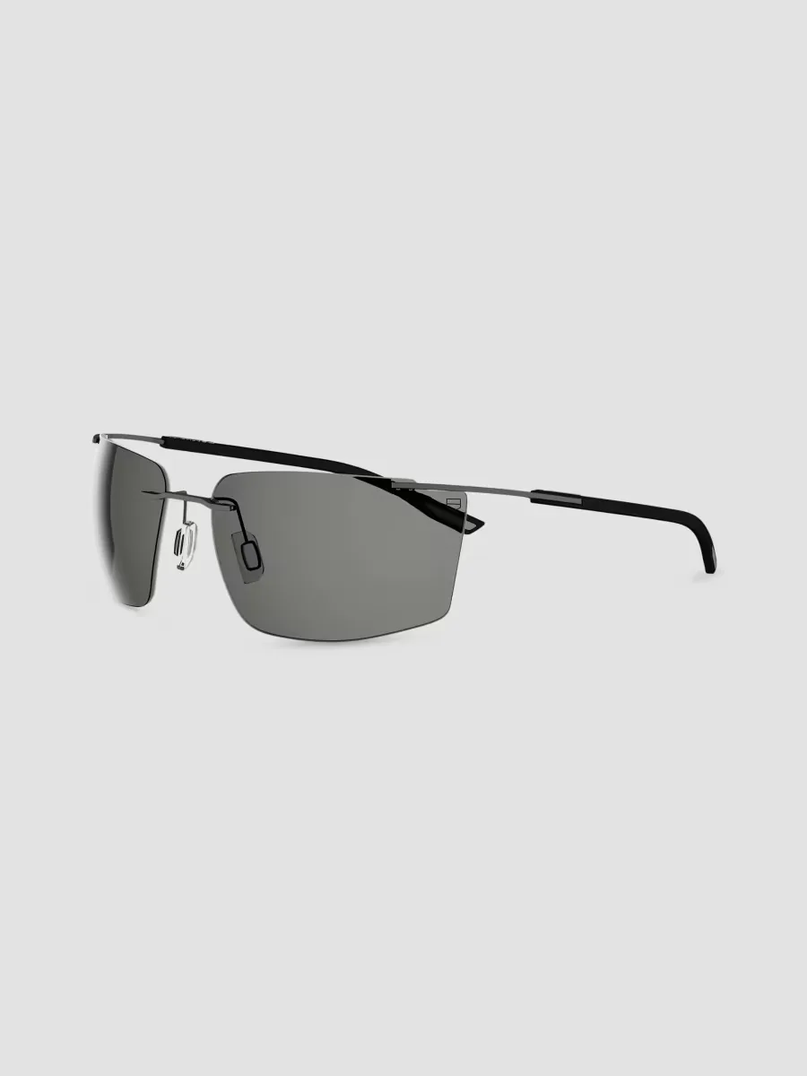 Flex Rubber 67MM Rectangular Sunglasses by TAG Heuer