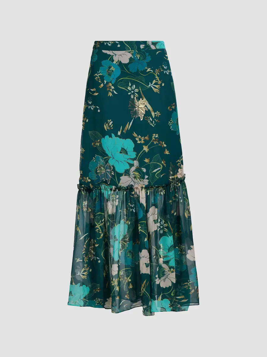 Jordan Floral Maxi Skirt by Figue