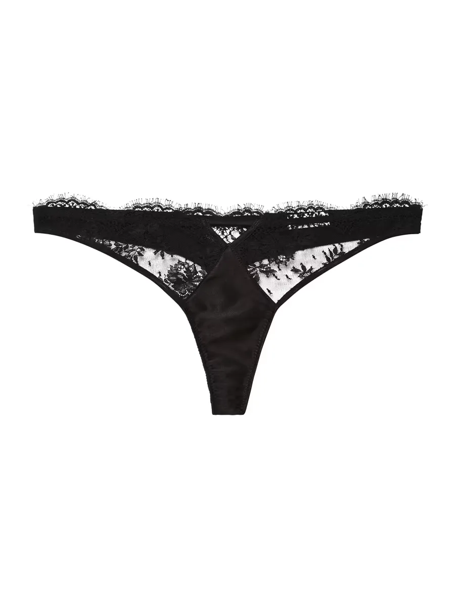 Frankie Lace Thong by Fleur Du Mal