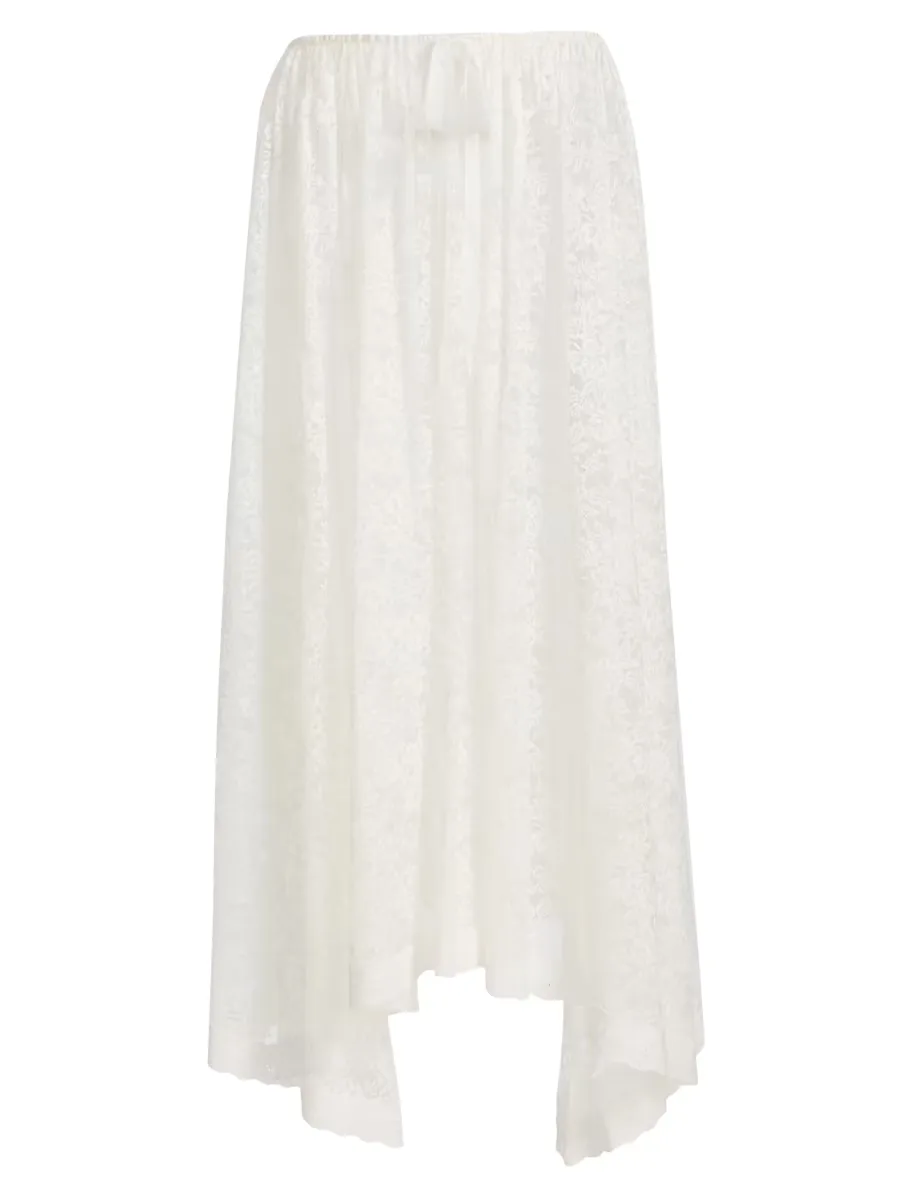 Zinnia Lace Midi-Skirt by DEN