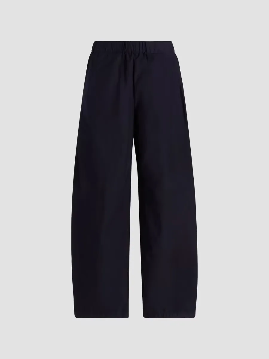 Kyoto Cotton Wide-Leg Pants