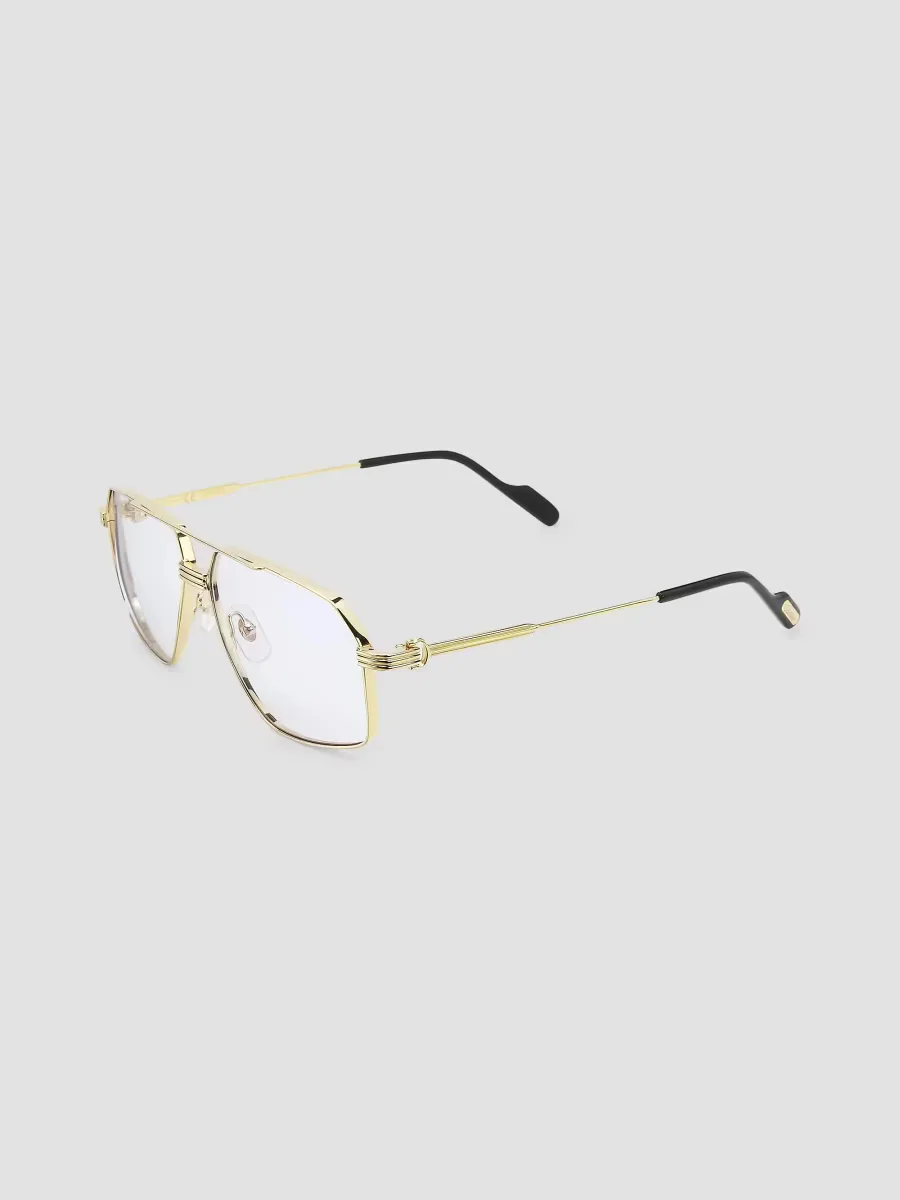 58MM Rectangular Sunglasses by Cartier's
