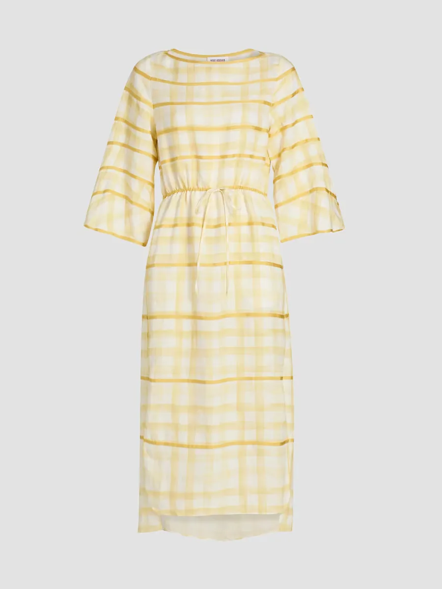 Grosgrain Ribbon Caftan Midi-Dress by Rosie Assoulin