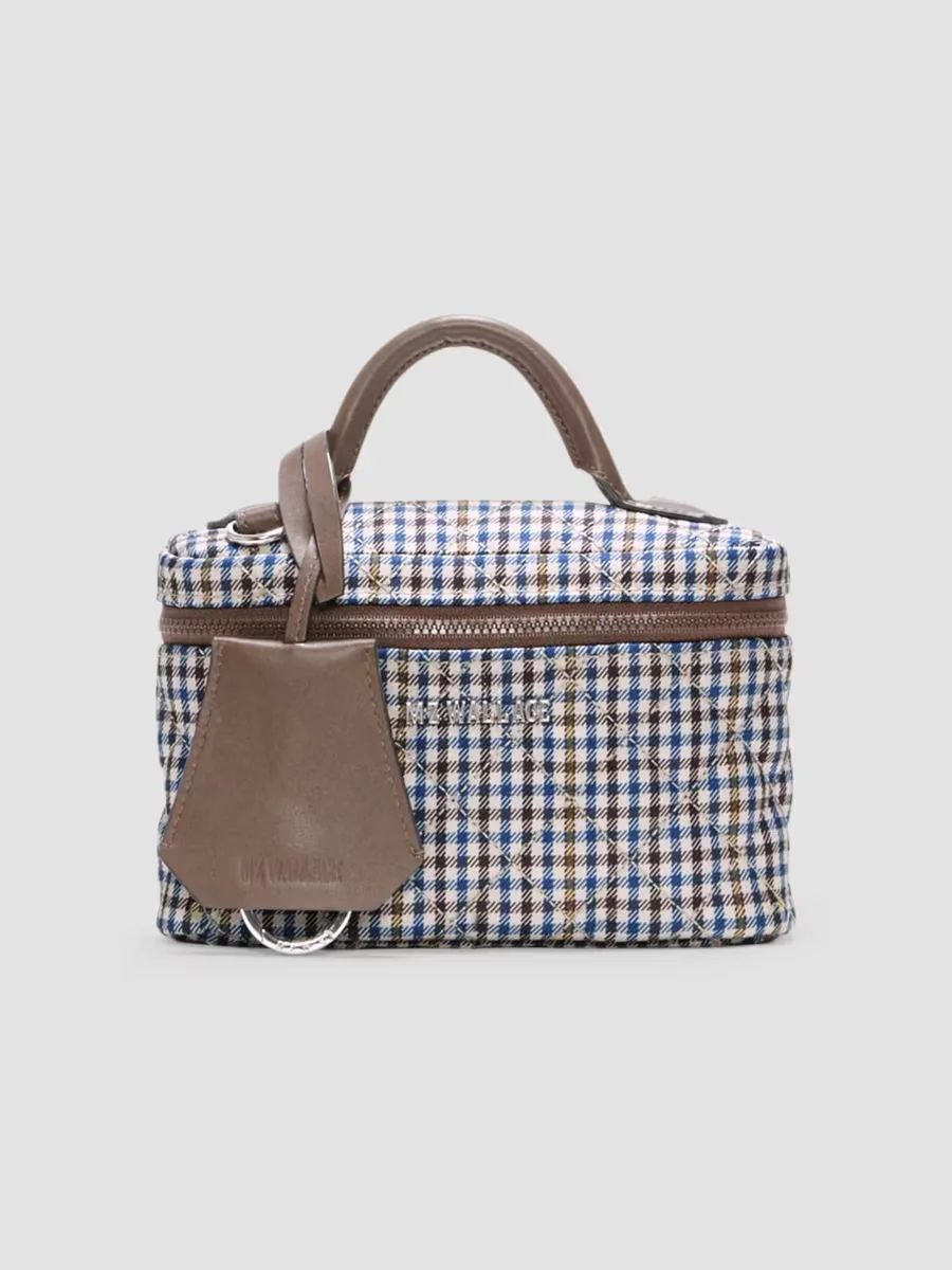 Daily Houndstooth Vanity Bag by MZ Wallace