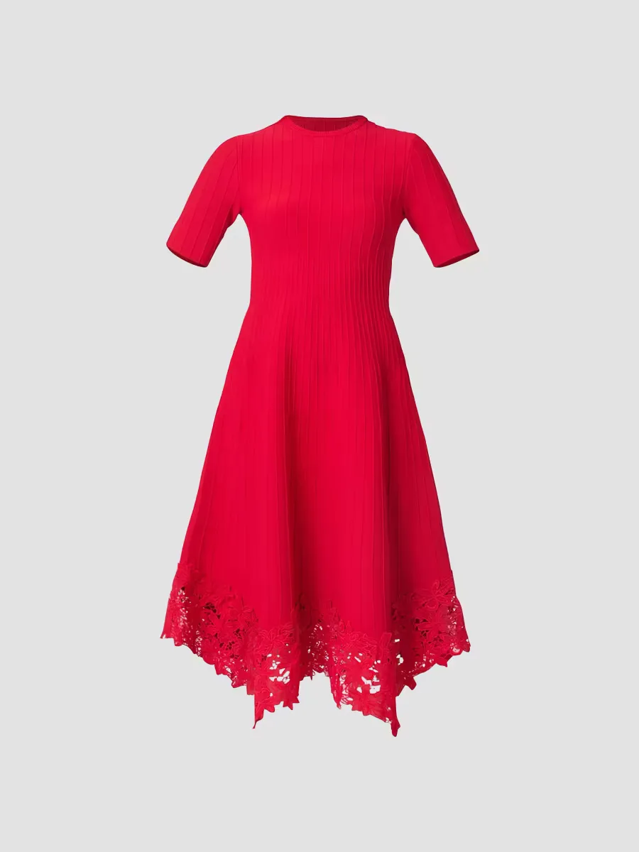 Shailene Knit Fit & Flare Dress by Shoshanna