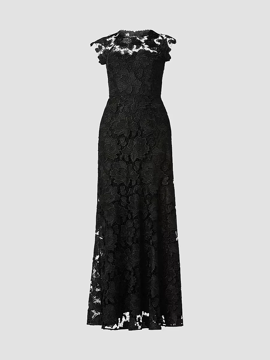 Raven Lace Maxi Dress