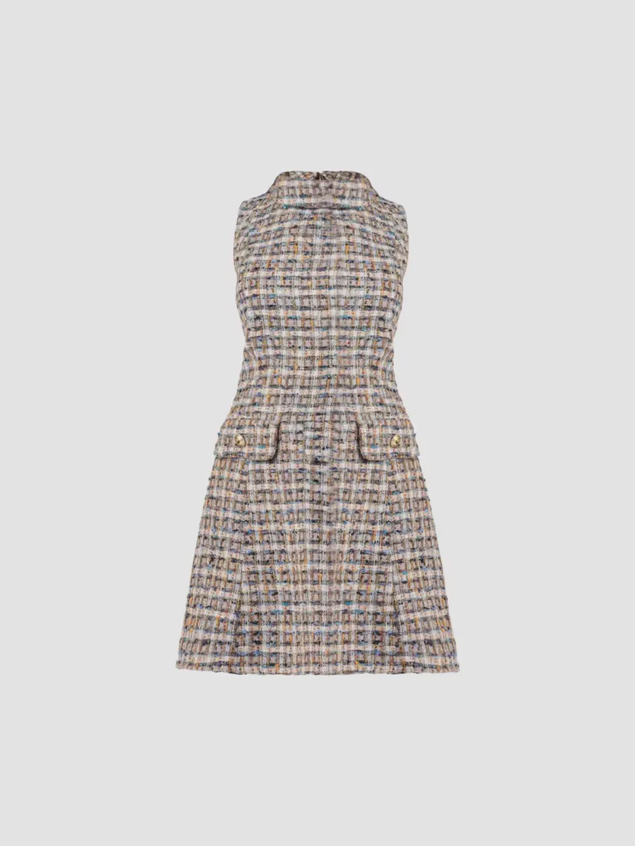 Charlotte Tweed Mini Dress by Shoshanna