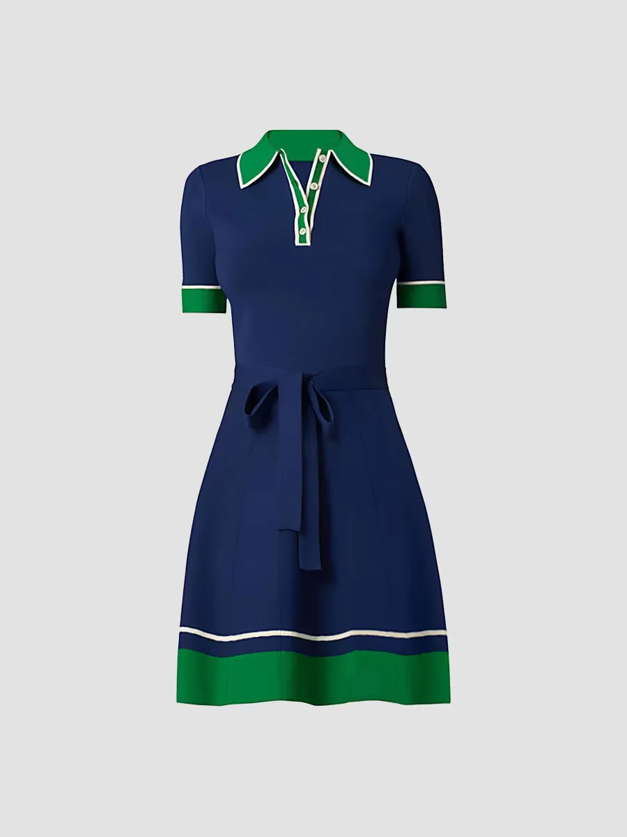 Bennett Knit Polo Dress