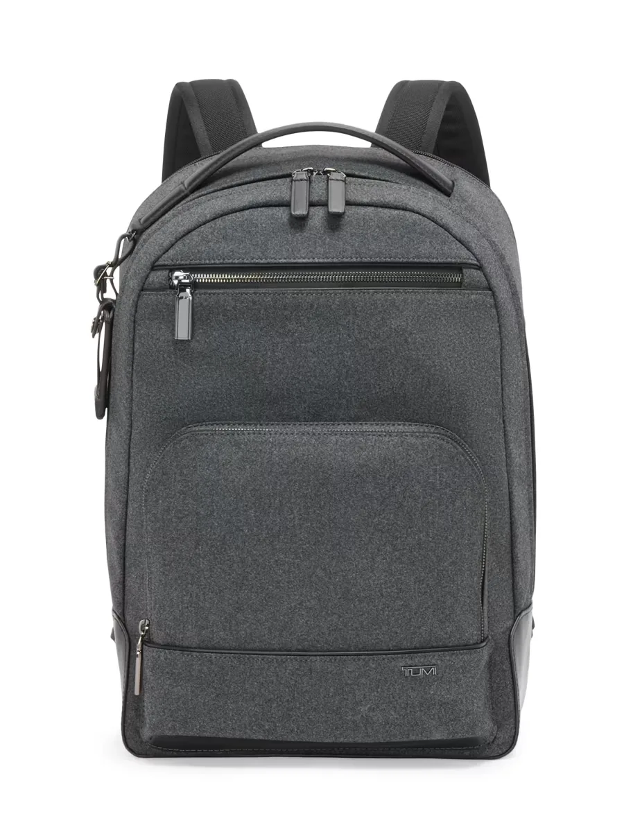 Harrison Warren Nylon & Leather Backpack by Tumi