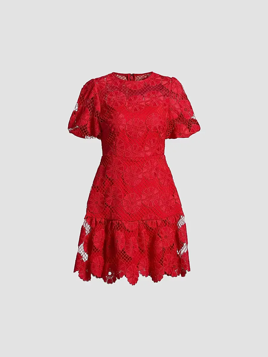 Yasmin Lace Minidress by Milly