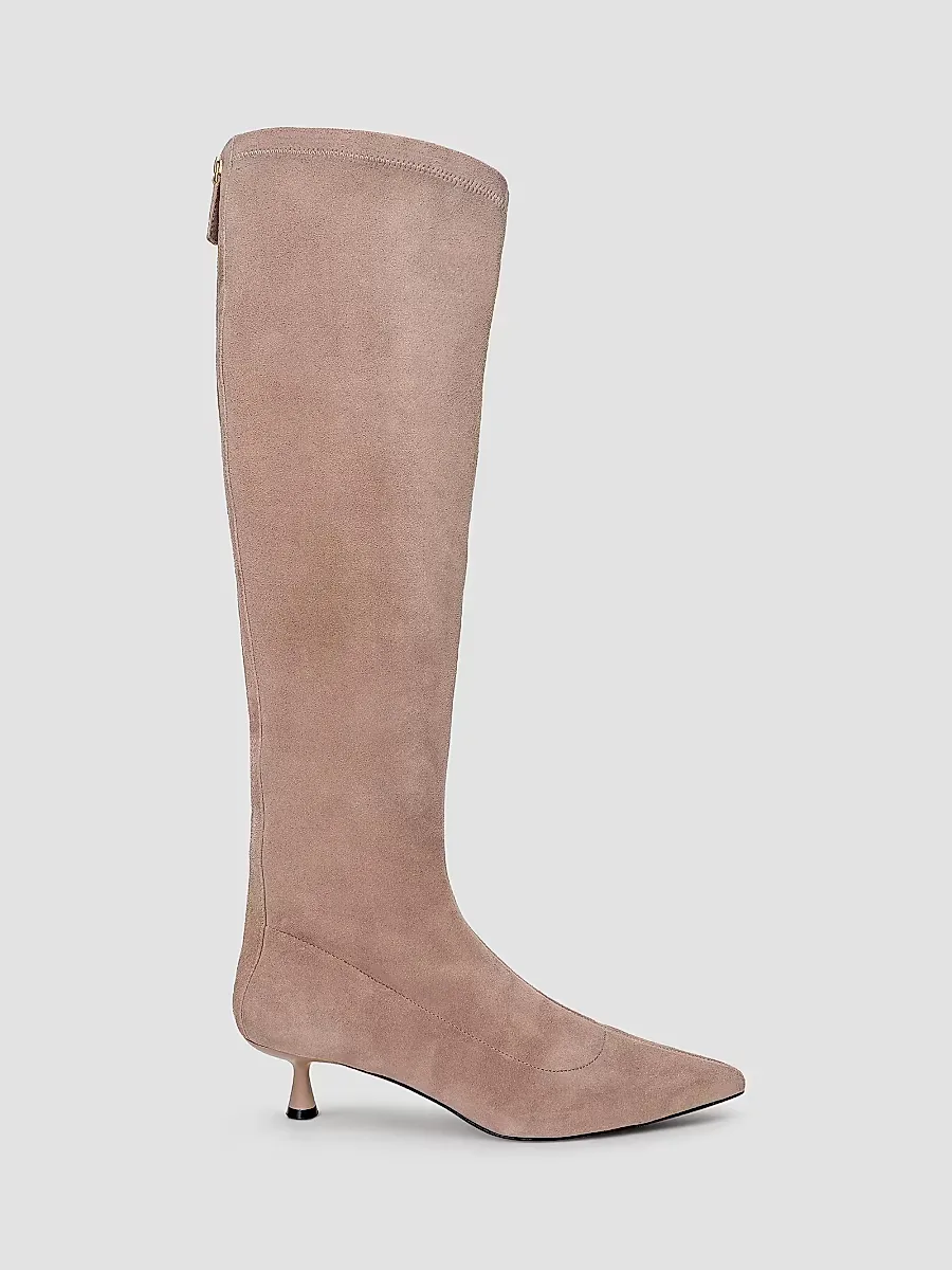 Emilie 65MM Suede Boots by L'AGENCE
