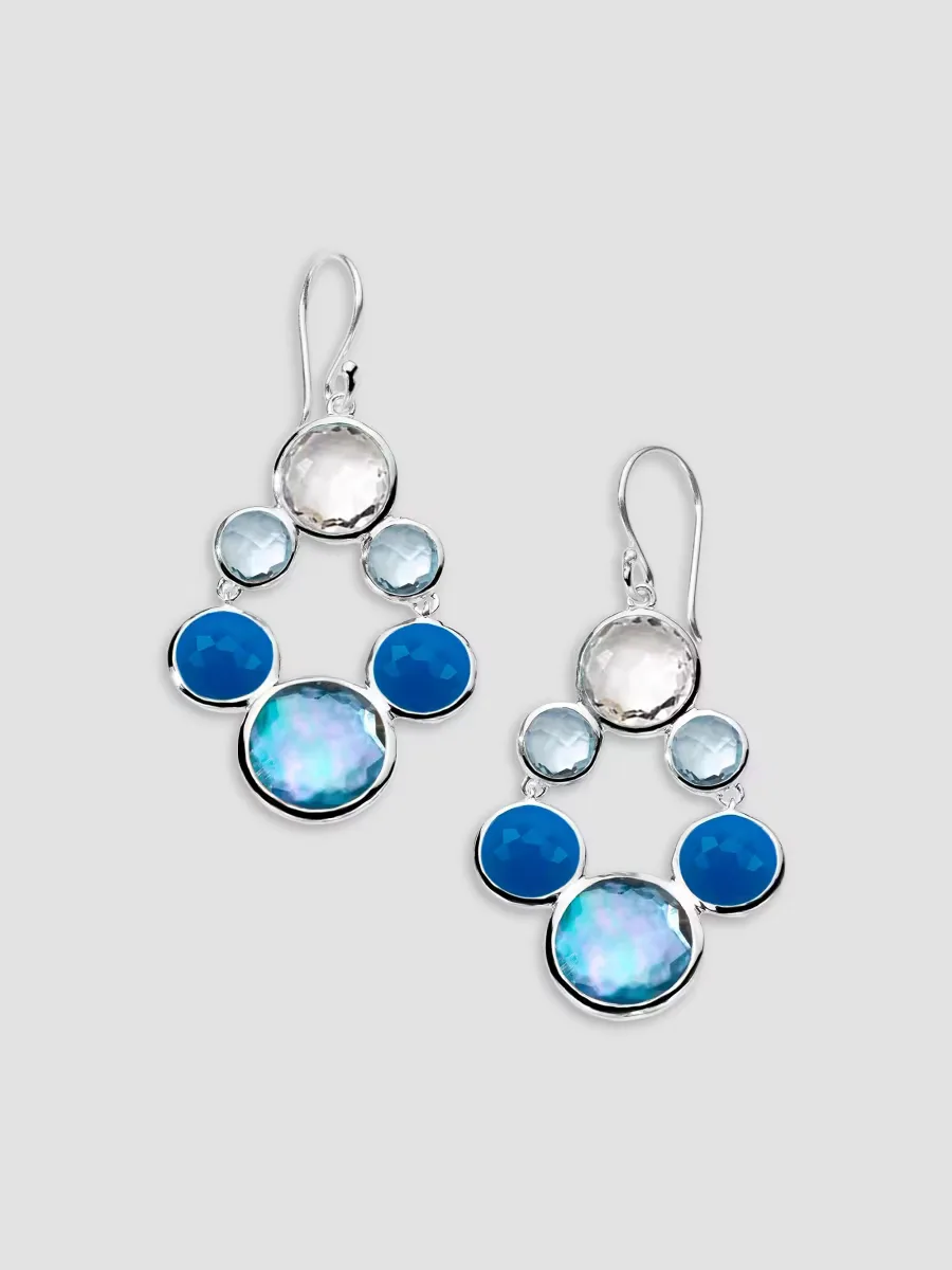 Lollipop Lollitini Sterling Silver & Multi-Stone Chandelier Earrings by Ippolita