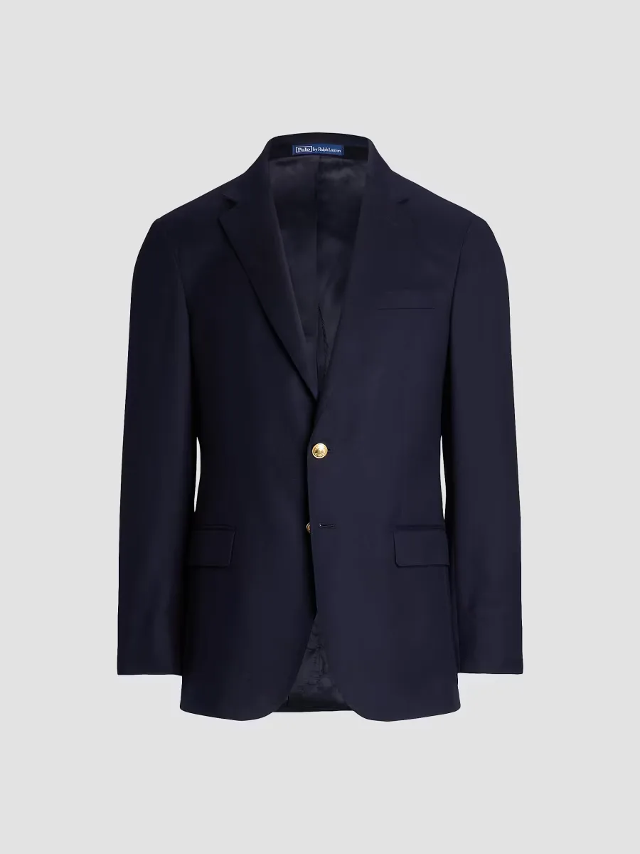 The Iconic Doeskin Two-Button Blazer by Polo Ralph Lauren