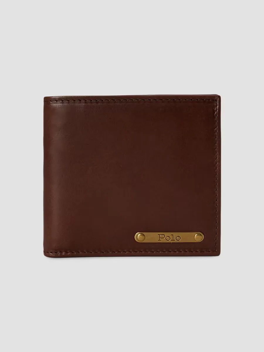 Orice Vachetta Leather Billfold Wallet by Polo Ralph Lauren