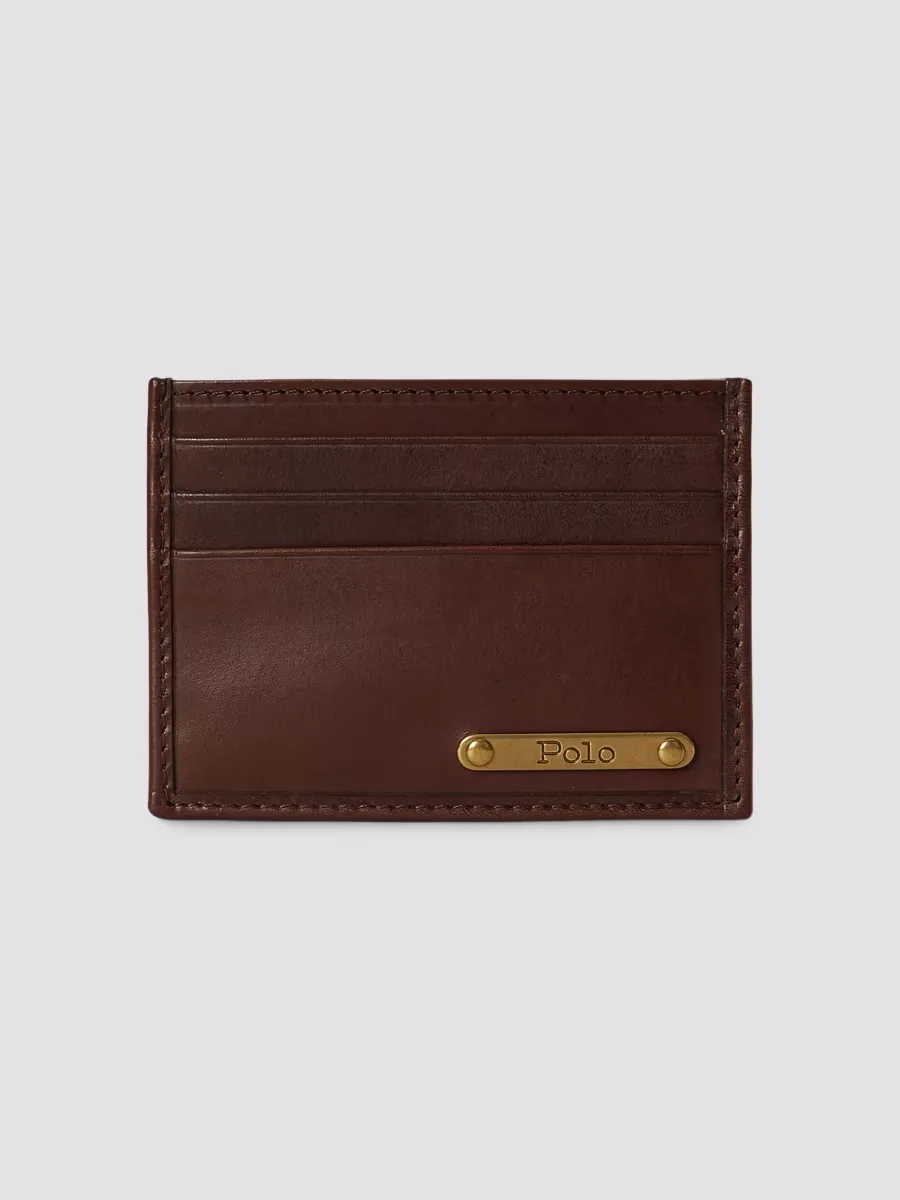 Orice Vachetta Leather Card Case by Polo Ralph Lauren