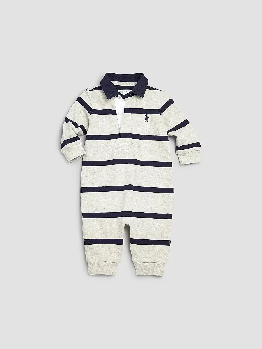 Cotton Rugby Coverall by Polo Ralph Lauren