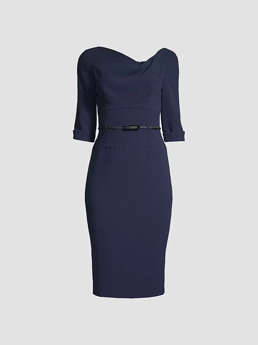 Jackie O Loft Woven Sheath Dress