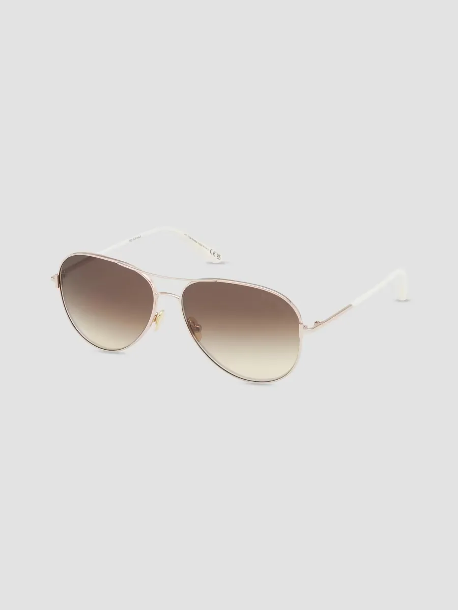 Clark 59MM Pilot Sunglasses by Tom Ford