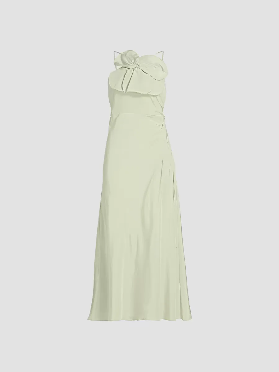 Marlowe 3D Floral Midi-Dress by Tanya Taylor