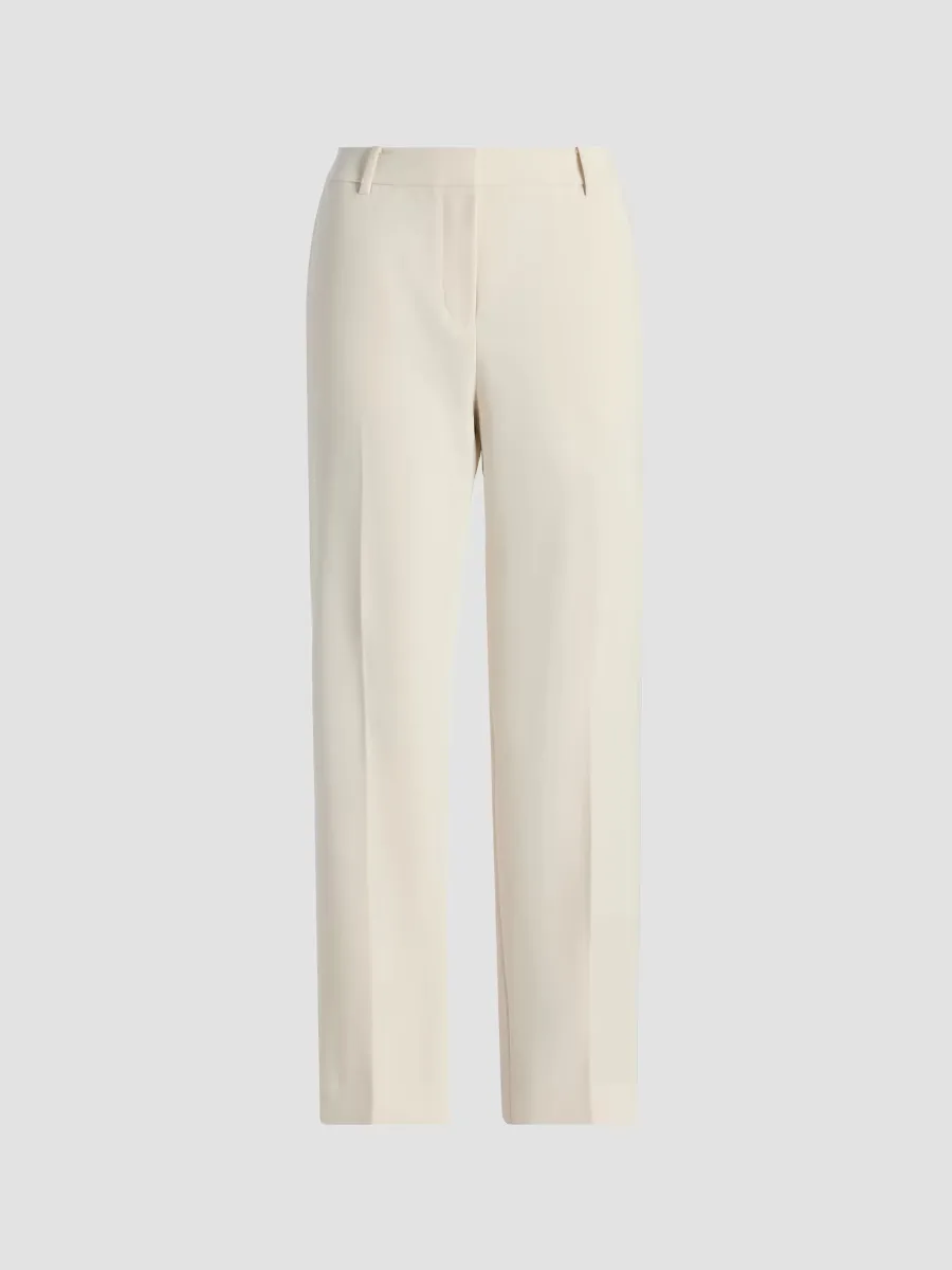 Gloria Crepe Straight-Leg Pants by Kobi Halperin