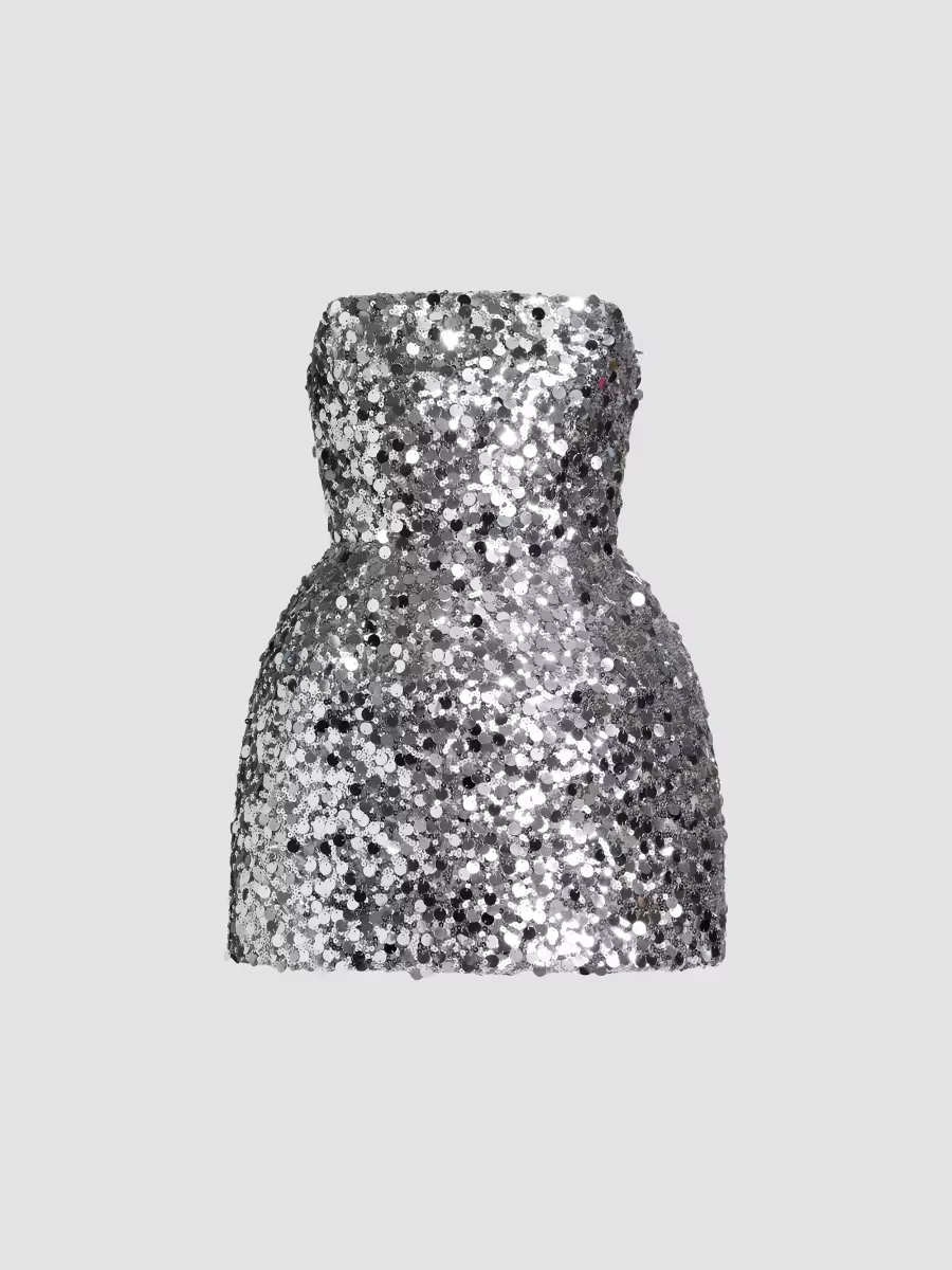 Maraya Sequined Minidress by Bronx Banco