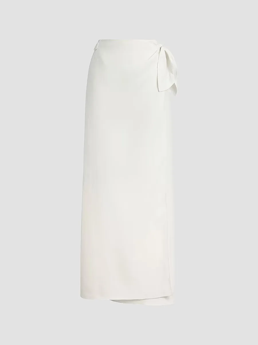 Trina Linen Maxi Skirt by Ralph Lauren