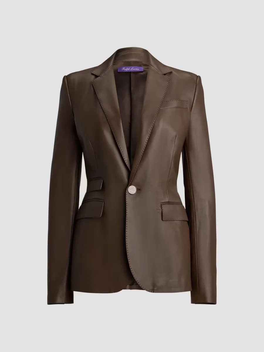 Parker Leather Jacket by Ralph Lauren