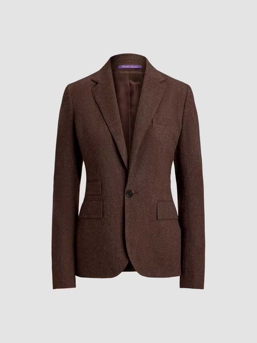Parker Herringbone Wool-Blend Jacket by Ralph Lauren