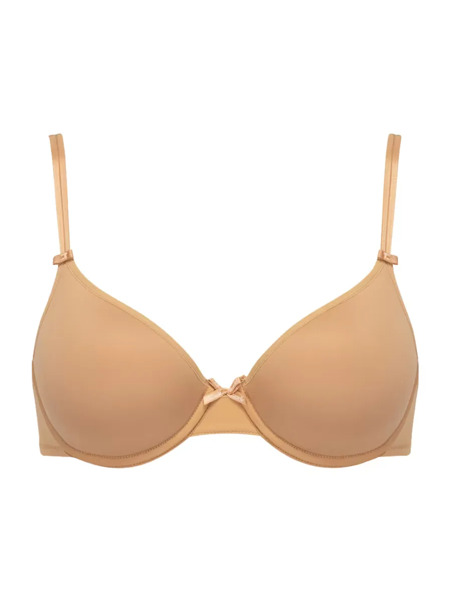 Basic Invisible Three-Quarter Memory Foam T-Shirt Bra by Chantelle