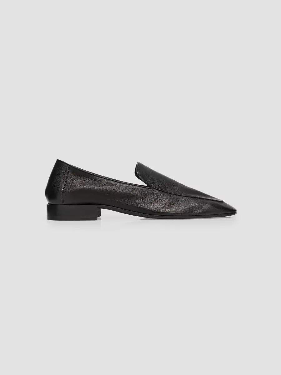 Pebble Leather Loafers by Dries Van Noten