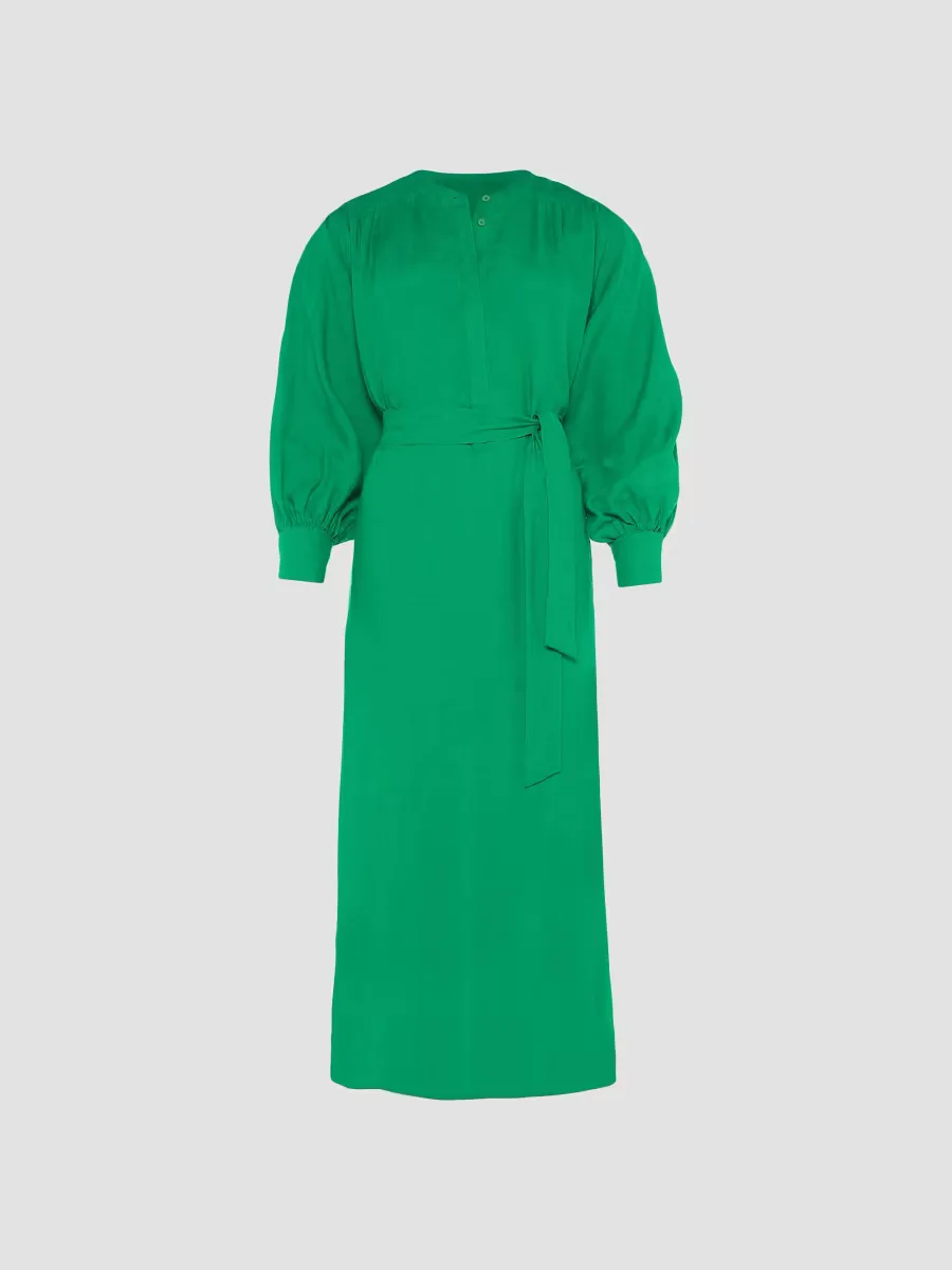 Aime Blouson-Sleeve Shirtdress by Eres