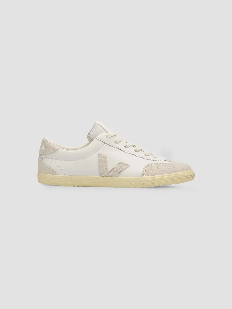 Volley Two-Tone Leather Low-Top Court Sneakers by VEJA
