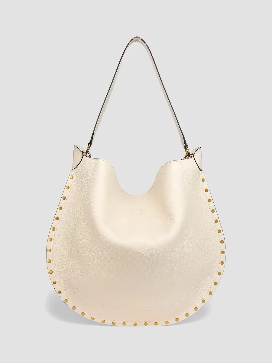 Oskan Leather Hobo Bag by Isabel Marant
