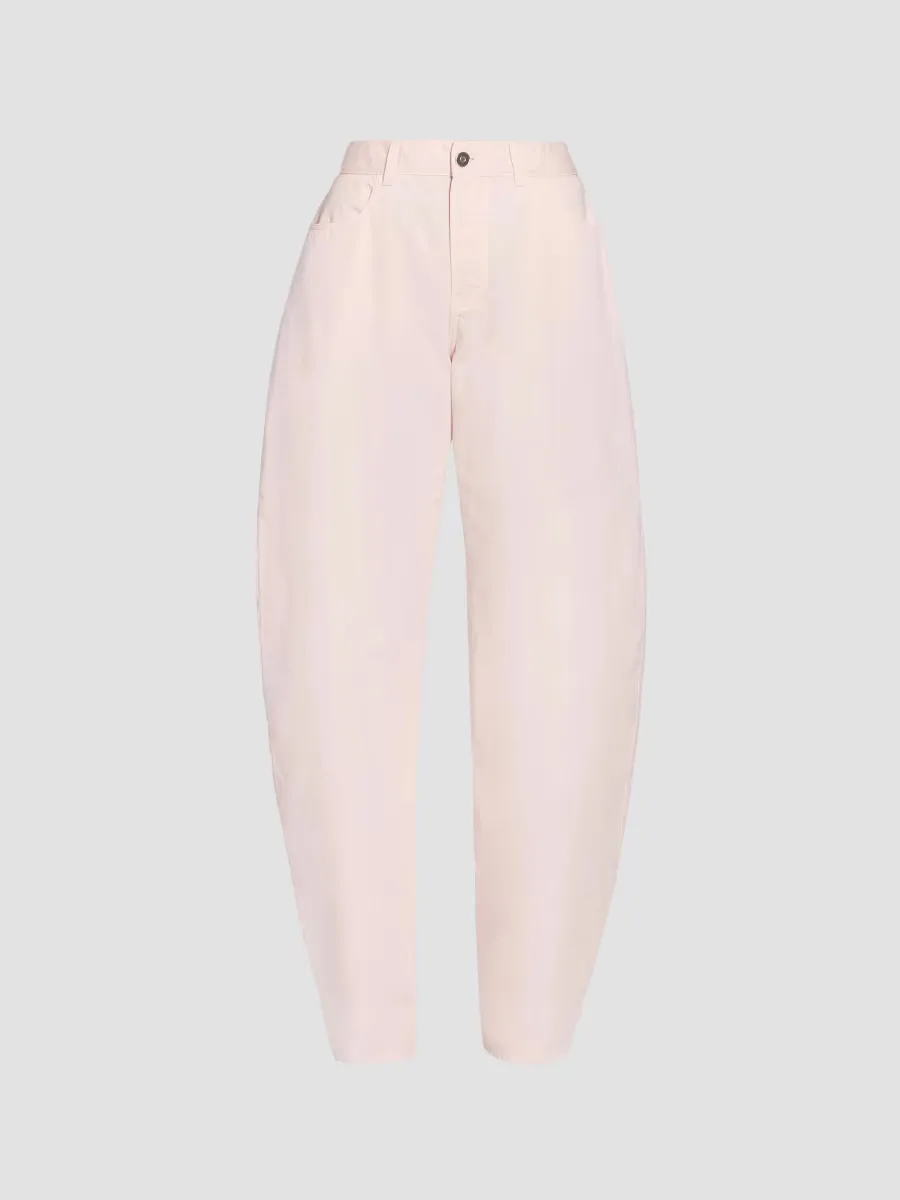 Tinted Denim Round Pants by ALAA
