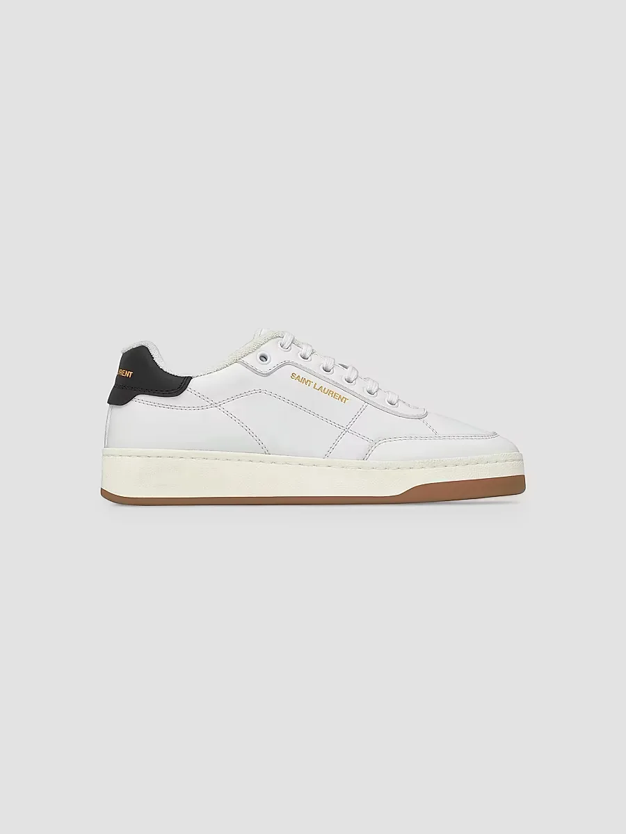SL/61 Sneakers in Smooth Leather by Saint Laurent