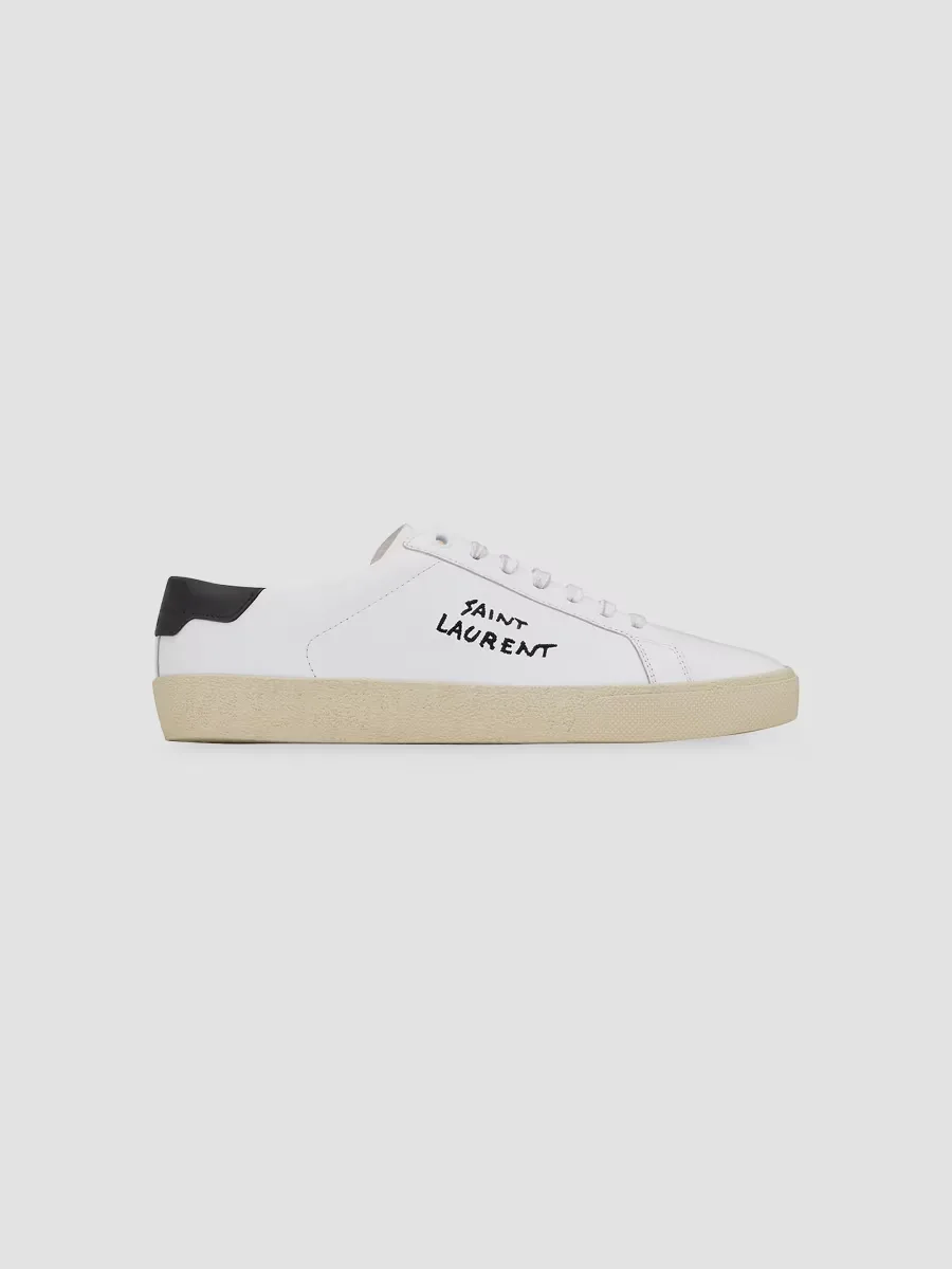 Court Classic SL-06 Embroidered Sneakers by Saint Laurent