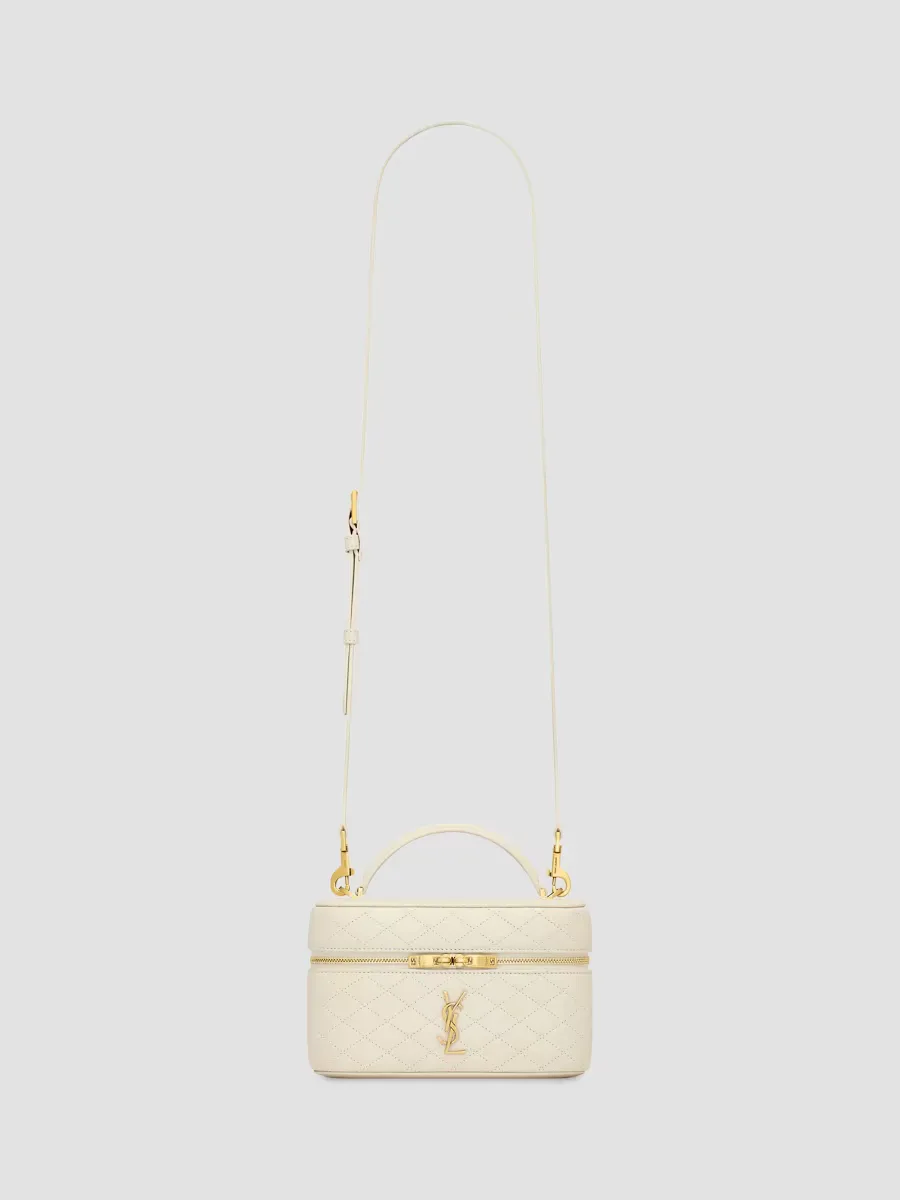 Gaby Mini Vanity Bag in Lambskin by Saint Laurent