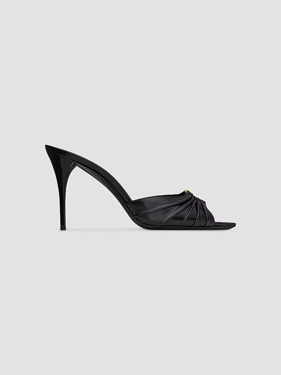 Babylone Mules in Smooth Leather