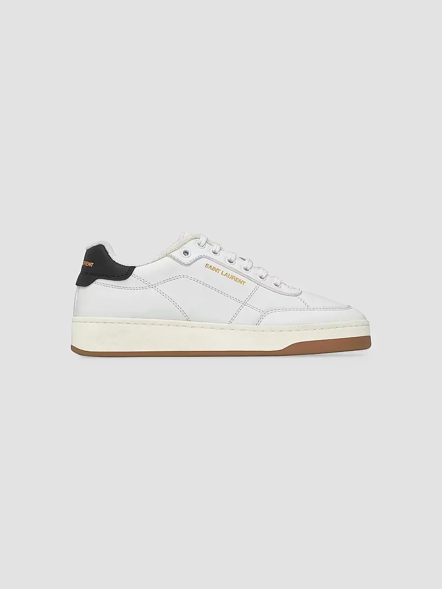 SL/61 Sneakers in Smooth Leather by Saint Laurent