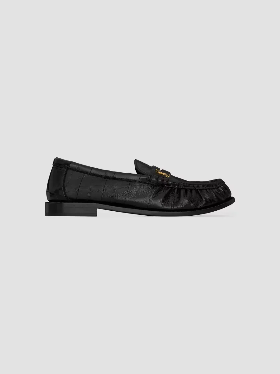 Le Loafers Supple in Eel by Saint Laurent