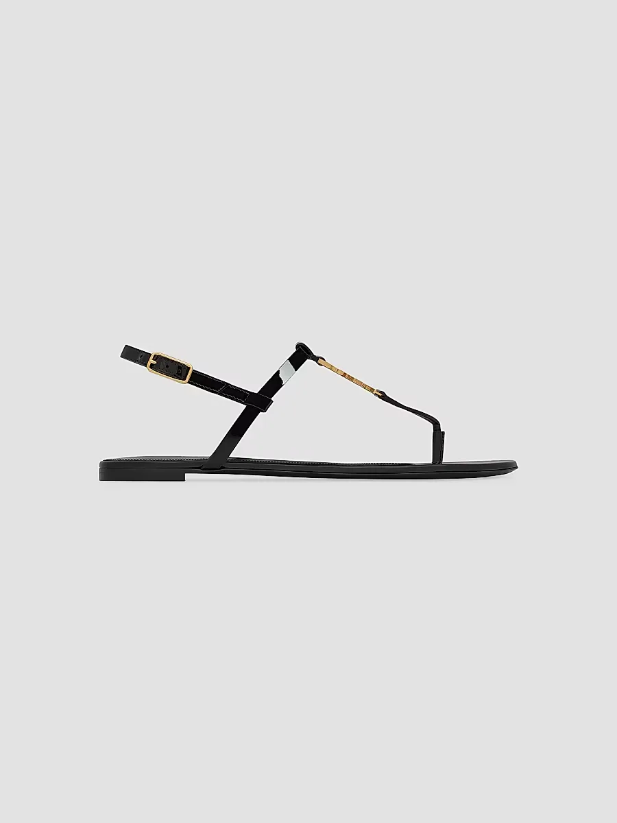 Cassandra Sandals in Patent Leather