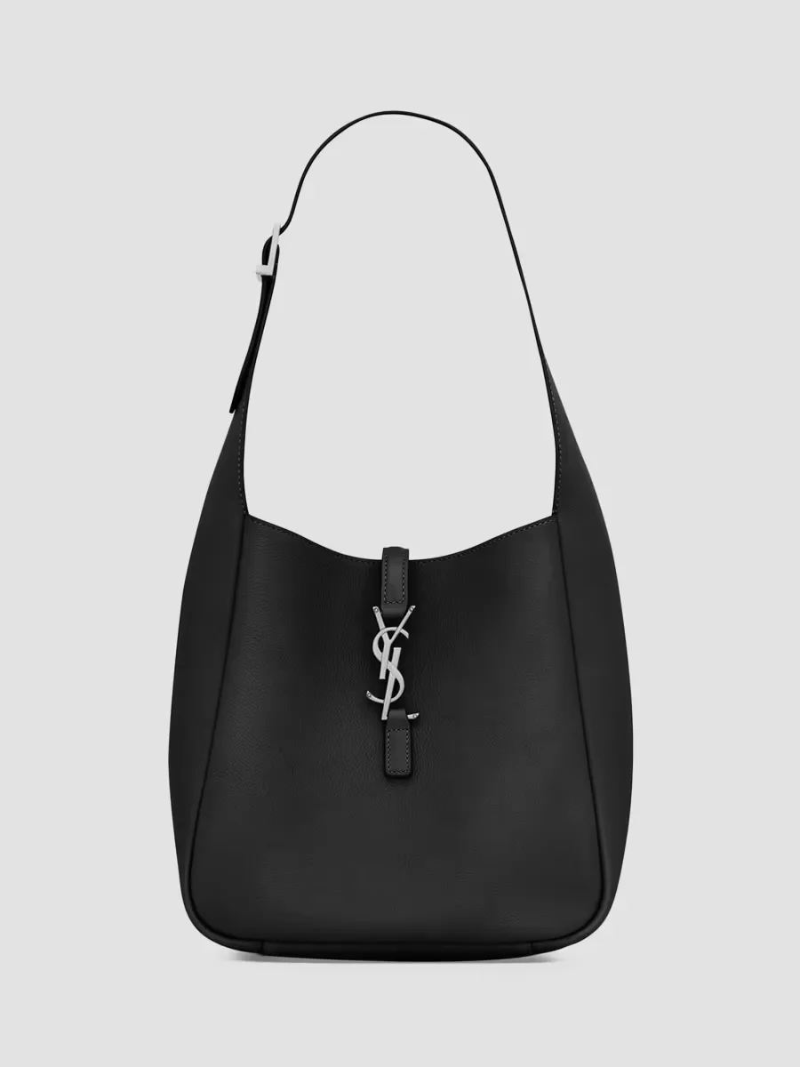 Le 5 à 7 Supple Shoulder Bag in Grained Leather by Saint Laurent