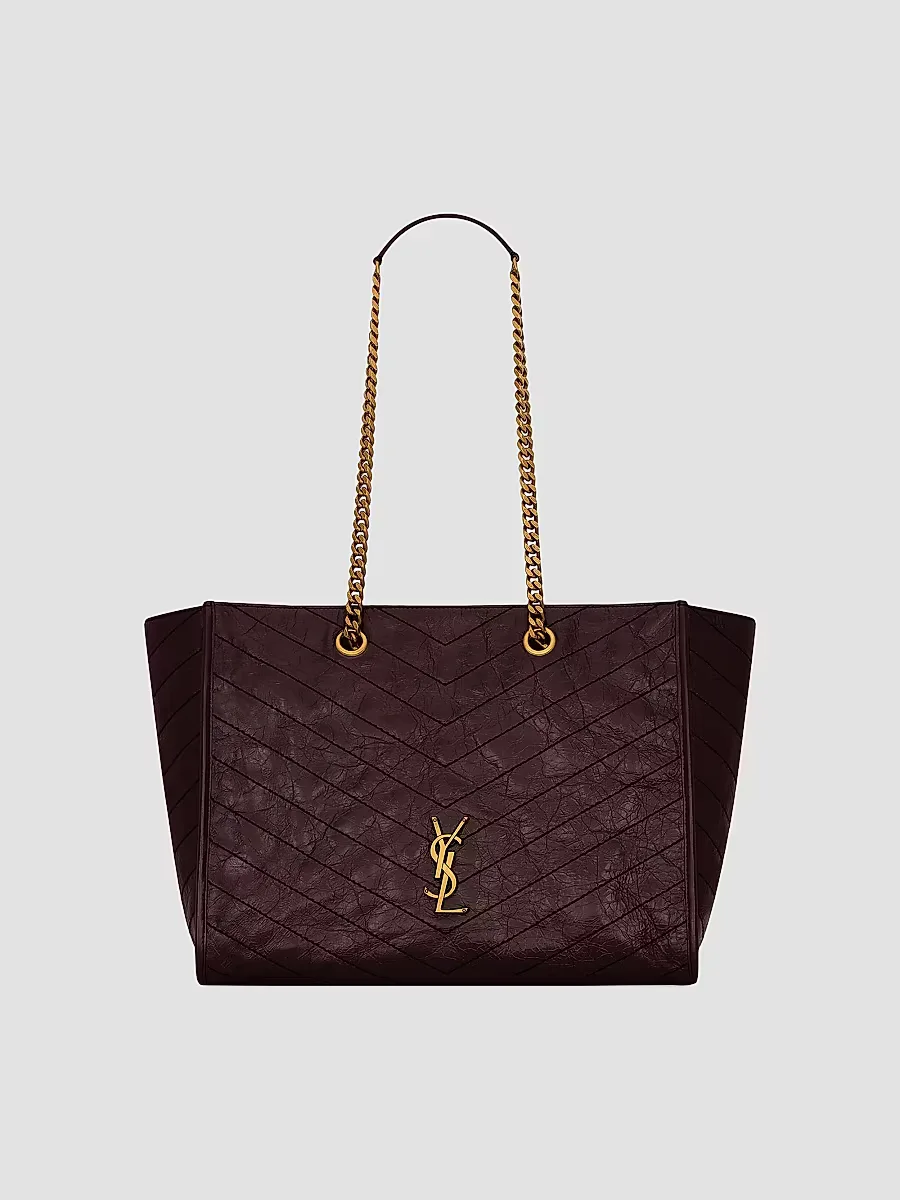 Niki Shopping Bag in Vintage Leather