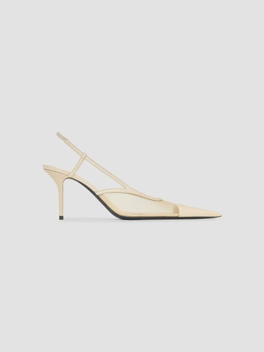 Rene Slingback Pumps in Mesh