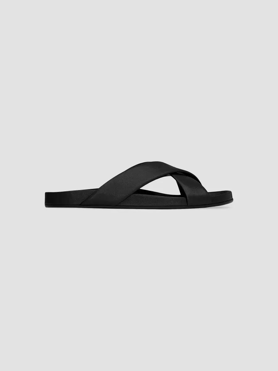 Nichols Slides in Smooth Leather
