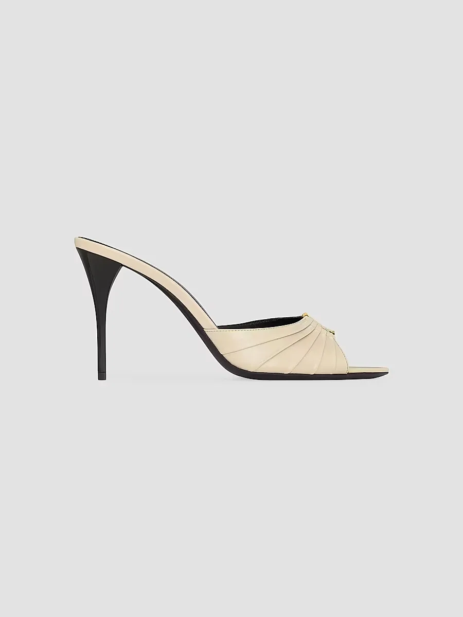 Babylone Mules in Smooth Leather