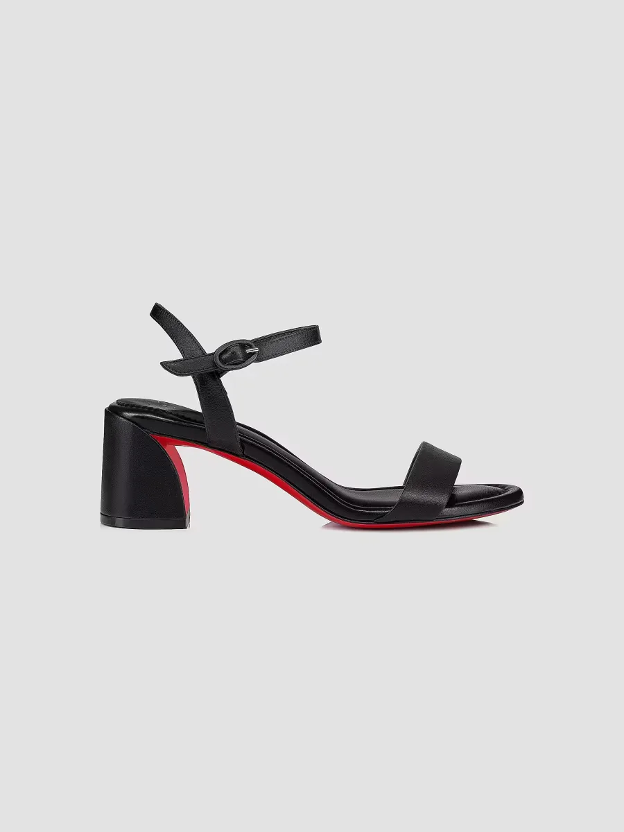 Miss Jane 55MM Leather Sandals by Christian Louboutin