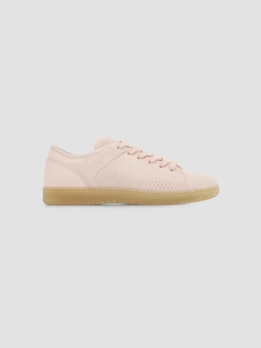 Tennis Balmain Swan Suede Low-Top Sneakers by Balmain