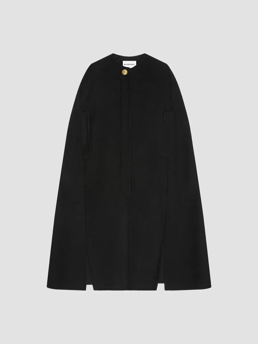 Cape in Wool and Cashmere