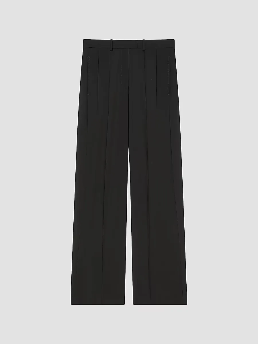 Double Pleat Pants in Wool and Mohair by GIVENCHY